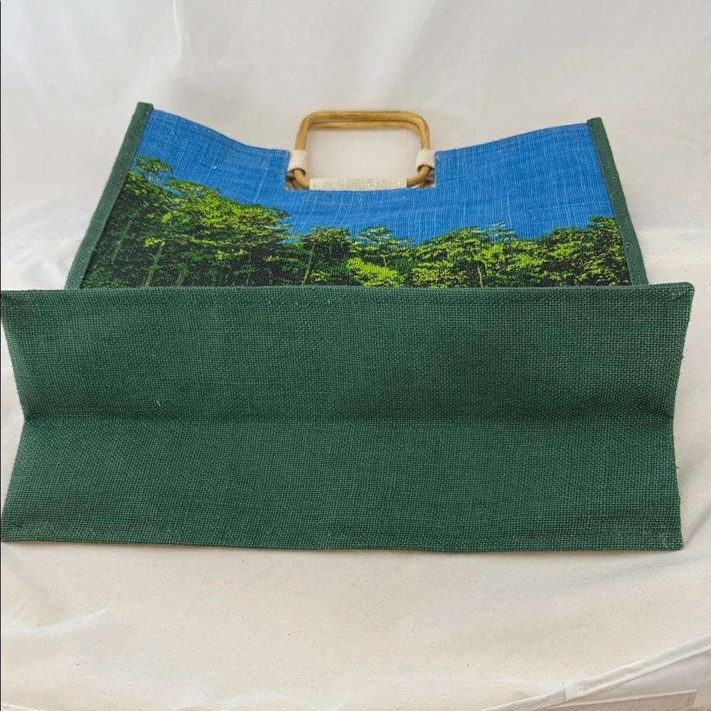 Masters Green and Blue Tote Bag - Picture 2 of 9